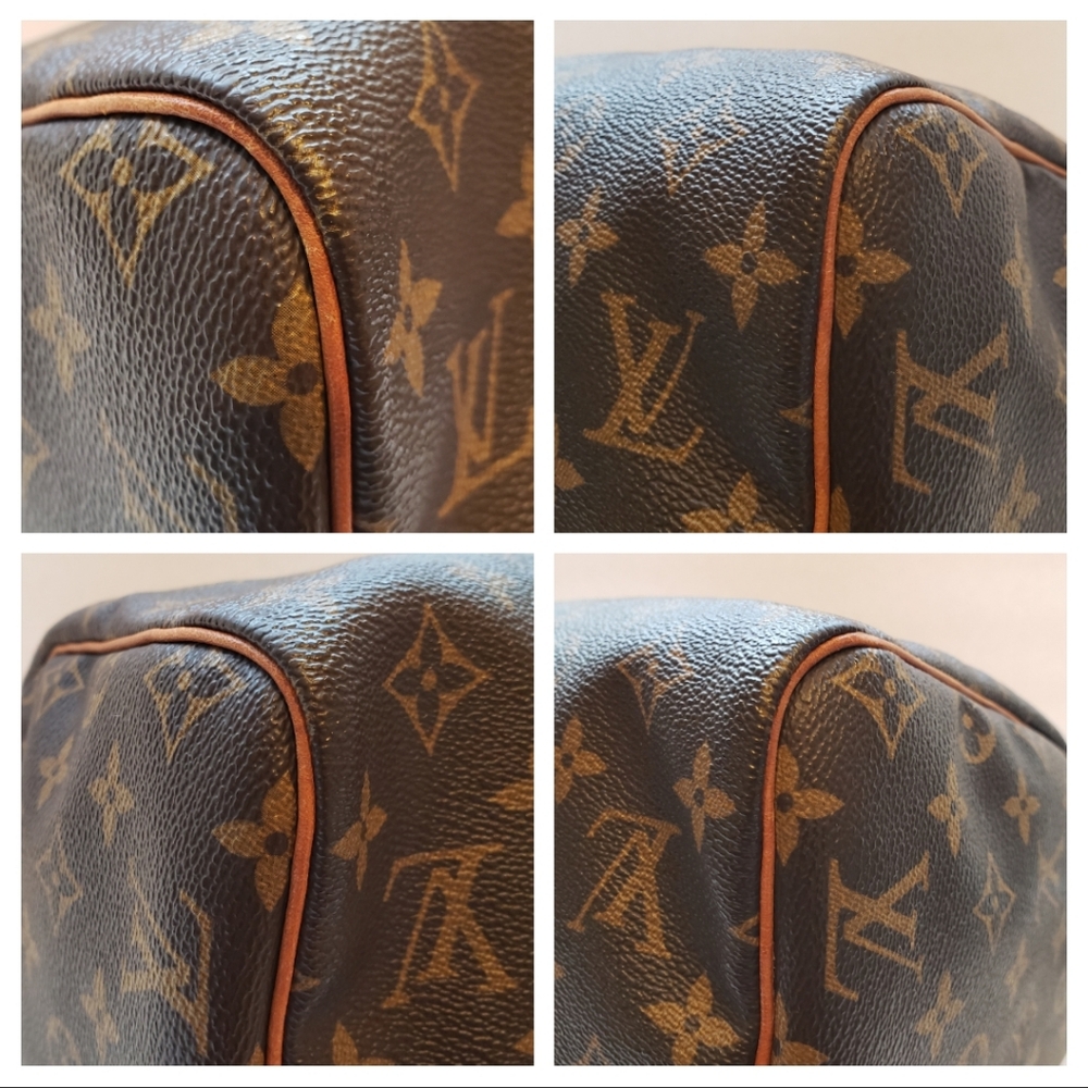 💖100% Authentic Vintage LOUIS VUITTON Monogram Speedy 30 *with FREE Bag Tag - Picture 13 of 17